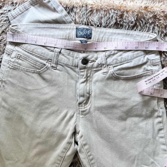 BeBop Women's Tan Junior Skinny Pants Small 5 - Picture 13 of 16